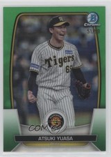 2023 Bowman NPB Nippon Professional Baseball 51/99 Atsuki Yuasa #44 oh8