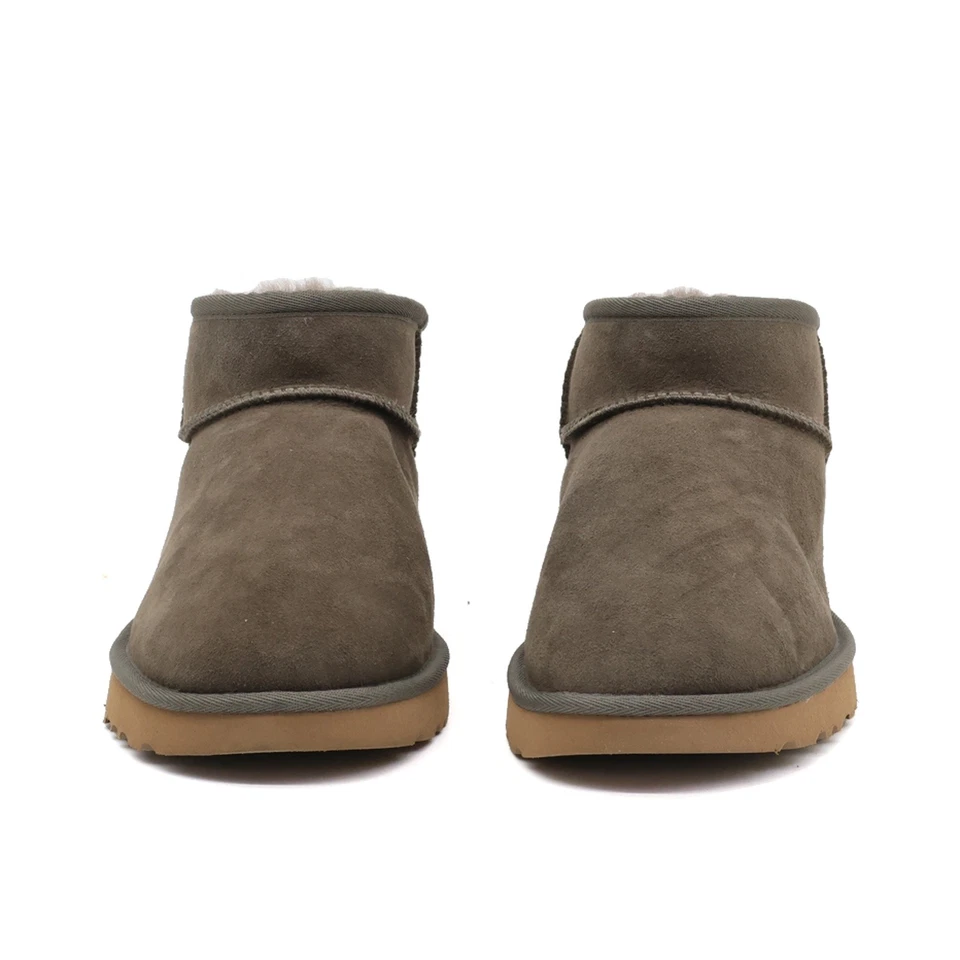 UGG Damen Classic Mini II Boots Braun Echtleder Wärmend Stiefeletten EU 42 - Bild 4 von 4