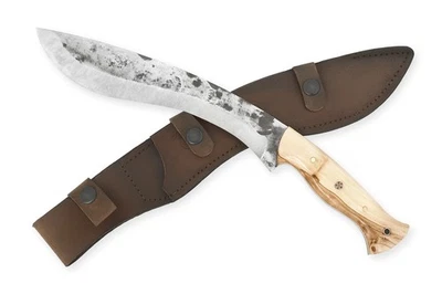 Handgemachtes Kukri Messer Personalisiert mit Lederscheide (Wh093) - Bild 1 von 4