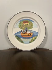 Villeroy & Boch Design  Naif LaPlau Dinner Plate Noah's Ark 10.5"
