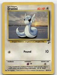 Dratini 38/130 Base Set 2 Uncommon