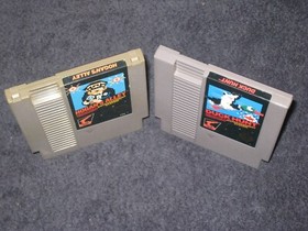 Hogan's Alley & Duck Hunt (Black Label)  for NES!Nintendo!Authentic!Clean/Tested