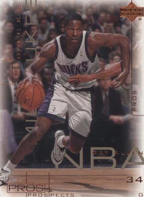 2000-01 Upper Deck Pros & Prospects - Ray Allen #44 - 1 of 2