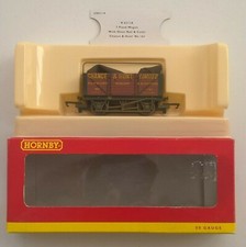 HORNBY R6211A  FACTORY WEATHERED CHANCE & HUNT Ltd 7 PLANK WAGON - BOXED OOGAUGE