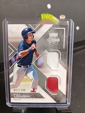 2016 Panini Elite Extra Edition #DM-NL Nick Longhi Dual Materials Silver #/149