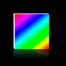 20x20mm Ultra Precision Nano Engraving Trasmission Diffraction Grating Teaching