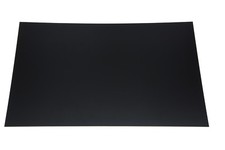 Matte Black 1 Ply Blank Pickguard Sheet Scratch Plate Material Sheet 29cm 43cm
