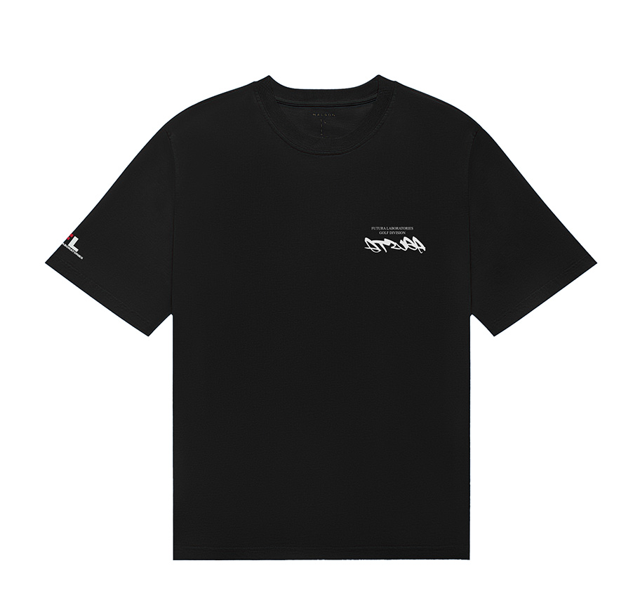 Malbon Golf FUTURA BUCKETS Tシャツ 半袖 2色 送料込み Malbon Golf X Futura] Buckets Tee - Black (Man) | eBay
