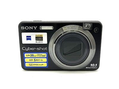 Sony Cyber-shot DSC-W170 10.1MP Digital Camera - Black for
