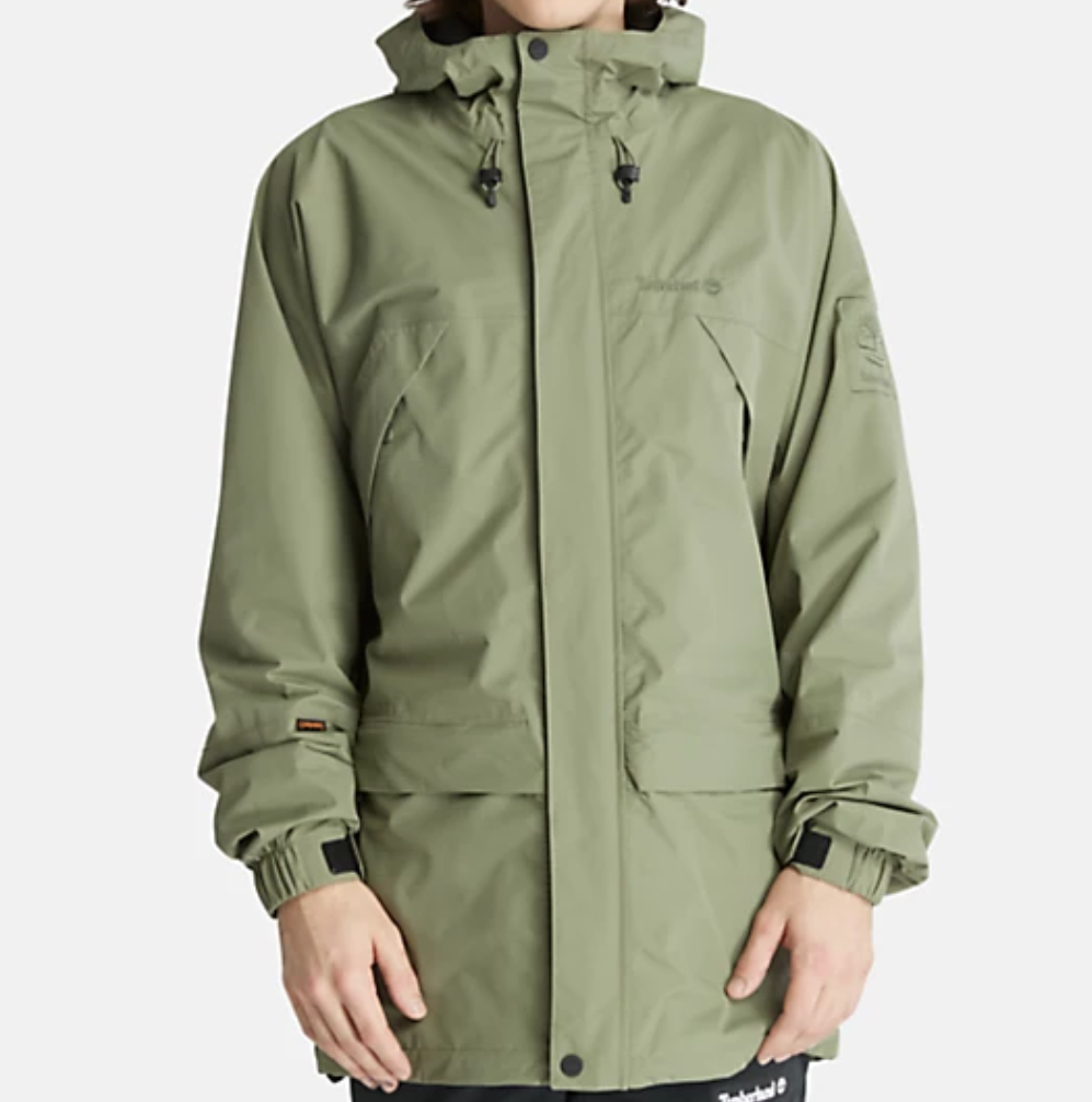 Timberland Men's TIMBERDRY WATERPROOF TRAIL JACKET Green Timberland Men's TIMBERDRY WATERPROOF TRAIL JACKET Green