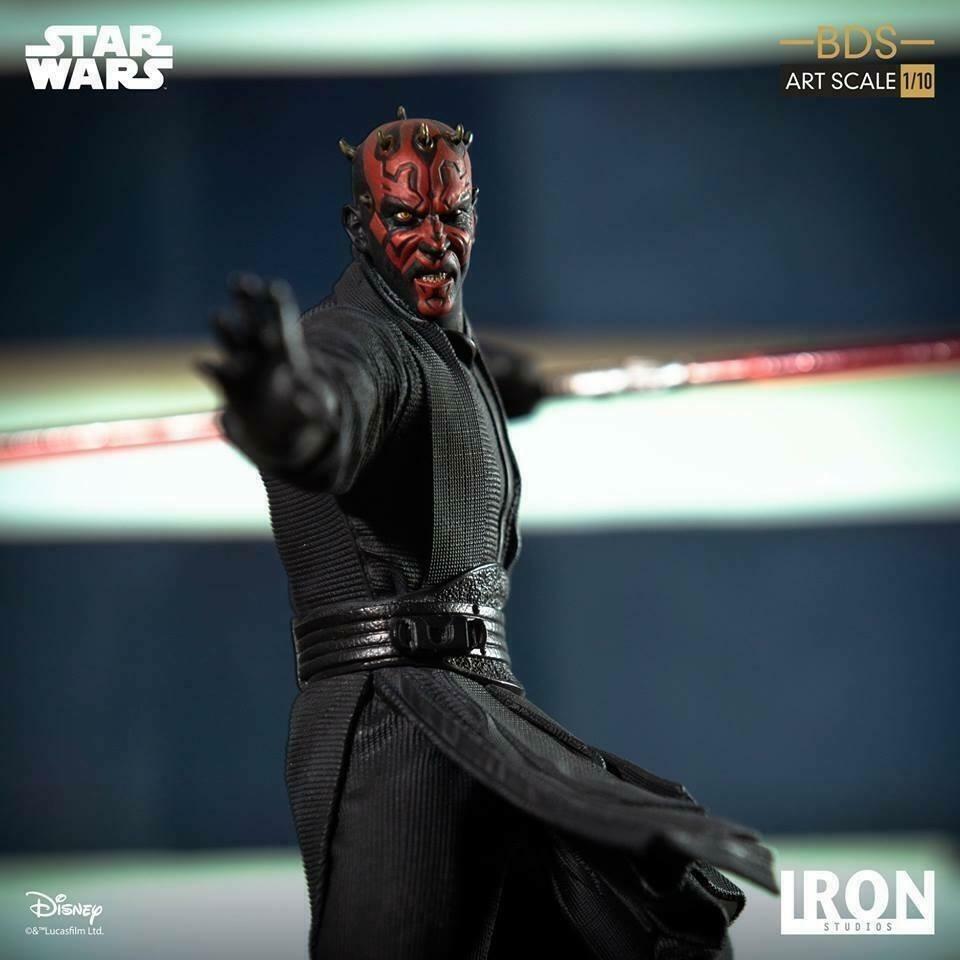 Iron Studios Darth Maul 1/10 ダースモール Darth Maul 1:10 Scale Statue by Iron Studios | Sideshow