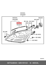 Genuine OE Seal Kit Headlamp MN159165 For Mitsubishi MN15-9165