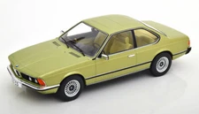 1976 BMW 630 CS E24 LIGHT GREEN METAL MCG 18163 1/18 MODEL CAR GROUP 6 SERIES 6