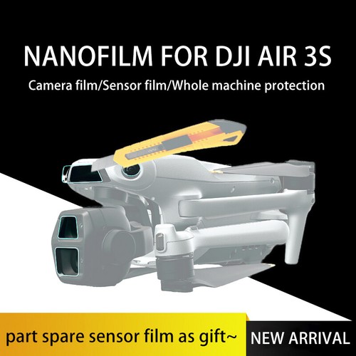 For DJI AIR 3S HD Tempered Film Lens Anti-scratch Touch Drone Protective Lens - Picture 12 of 13