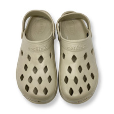 Nothinz Men's Vented Eva Clogs With Swivel Strap. Beige. Various Sizes