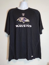 Baltimore Ravens Reebok NFL Dri-Fit Tee Shirt Size XXL
