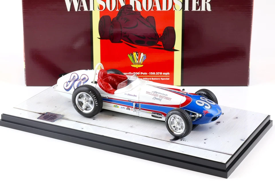 1:18 Carousel1 Watson Roadster Indianapolis 500 Pole #98 Jones/ Willard 1962 - Bild 2 von 4