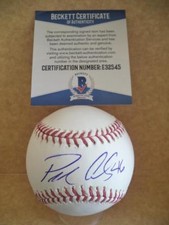 PATRICK CORBIN ARIZONA DIAMONDBACKS SIGNED AUTO M.L. BASEBALL BECKETT E32545