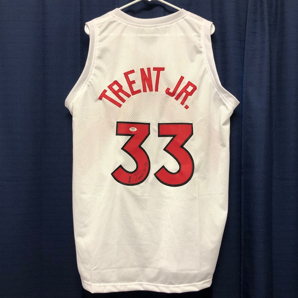 Gary Trent Signed Jersey PSA/DNA Portland Trail Blazers