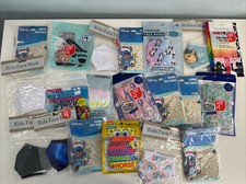 20 Packages of Kid Face masks NEW Mix variety See pics