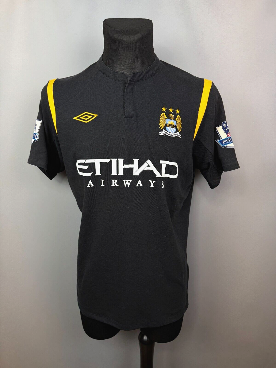 マンチェスターシティ　2009/2010  kit MANCHESTER CITY 2009 2010 AWAY SHIRT FOOTBALL SOCCER JERSEY