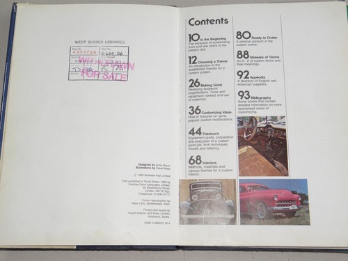 Two 1970s Books: Customizing Cars & Vans: Mitch Beedie & Colin Burnham Cave Ass. - Picture 5 of 14