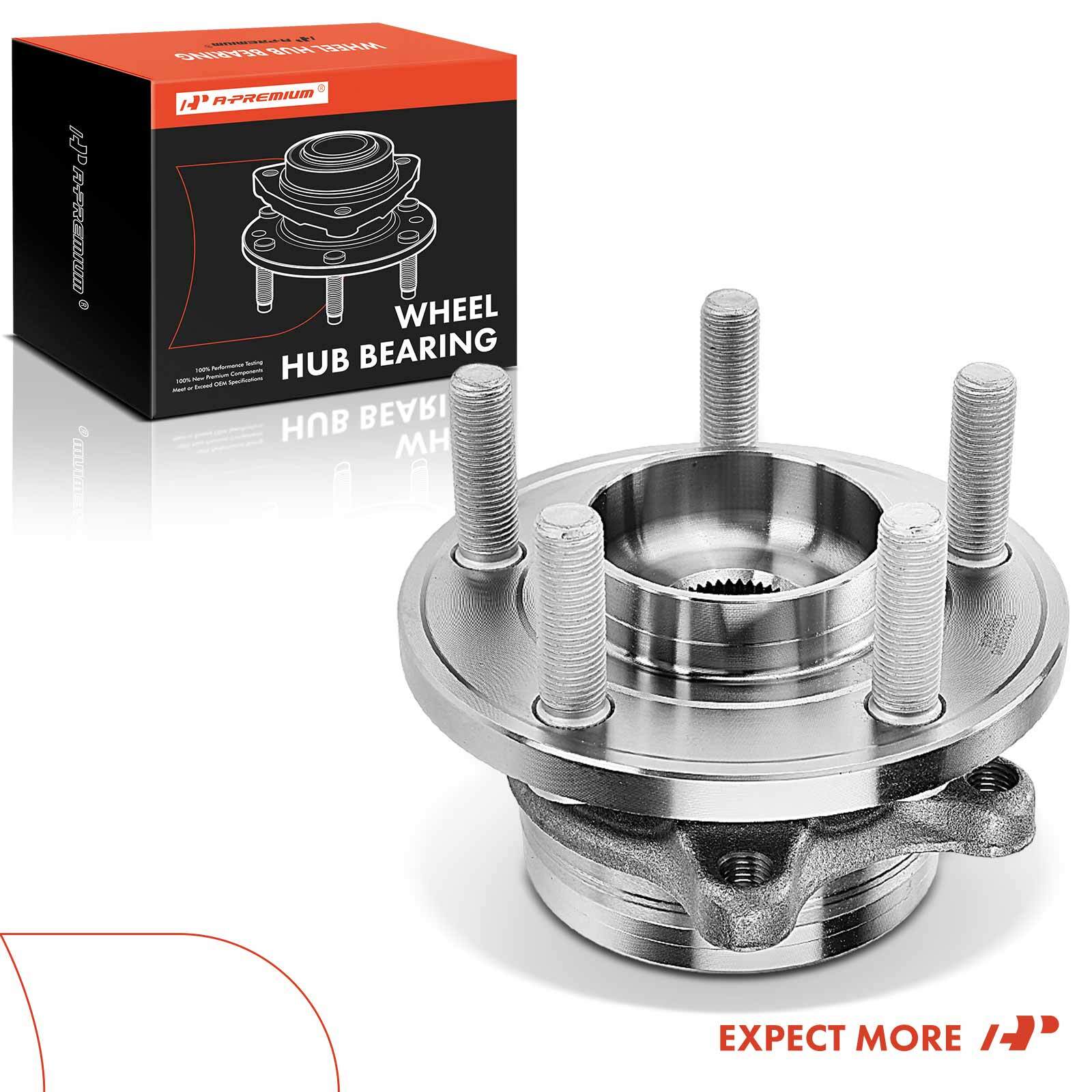 A-Premium Front Wheel Hub & Bearing Assembly for Ford GT 2017-2022 V6 3.5L GAS