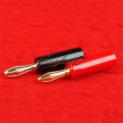 For Amplifier Speaker Audio Cable/Binding Post 2PCS Banana Plug Connector