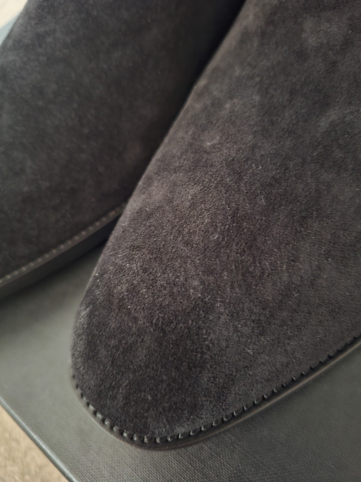 Stivali Chelsea Saint Laurent scamosciati