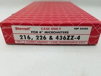 Starrett No. 216 digital micrometer 3-4 inch