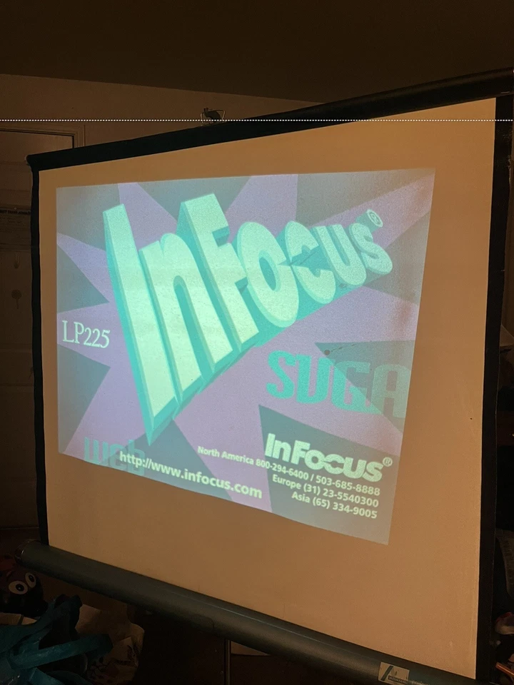 In Focus LP225 Conference Room Projector New Bulbs Excellent Condition - Image 4 of 4