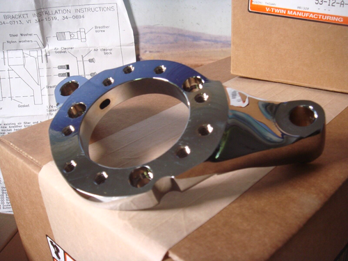 Harley EFI Air Cleaner Kit FLST FXST FXD Velo 02-07 High Flow V-Twin 34-0623 X7 - Picture 2 of 8