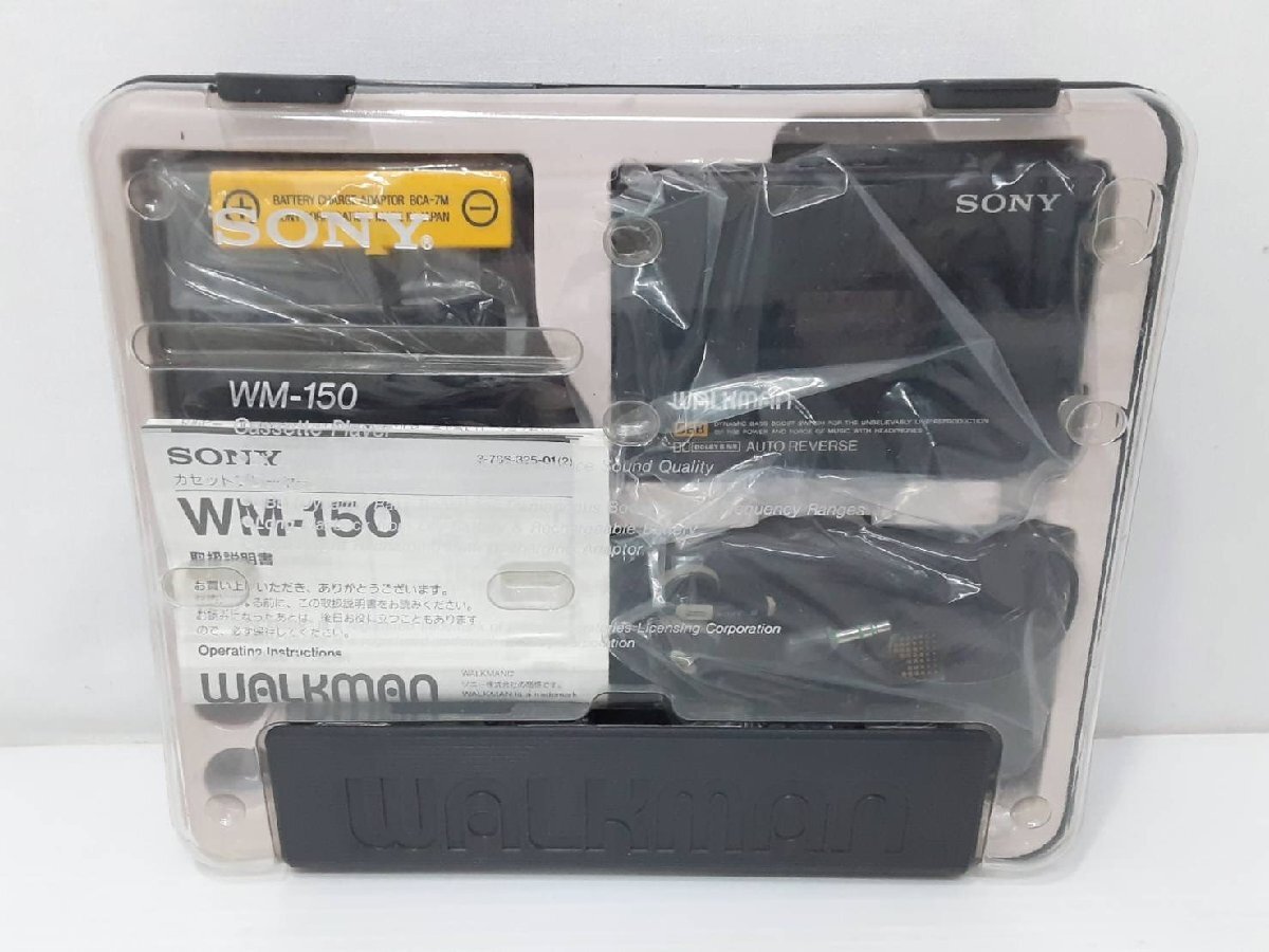 SONY WM-150(B)カセットウォークマン | pizzaself-japan.jp 現状品