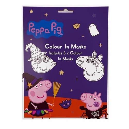 New Kids party activity sets Paw Patrol Peppa pig 2.5m Bunting & Colour in Masks - Picture 5 of 11