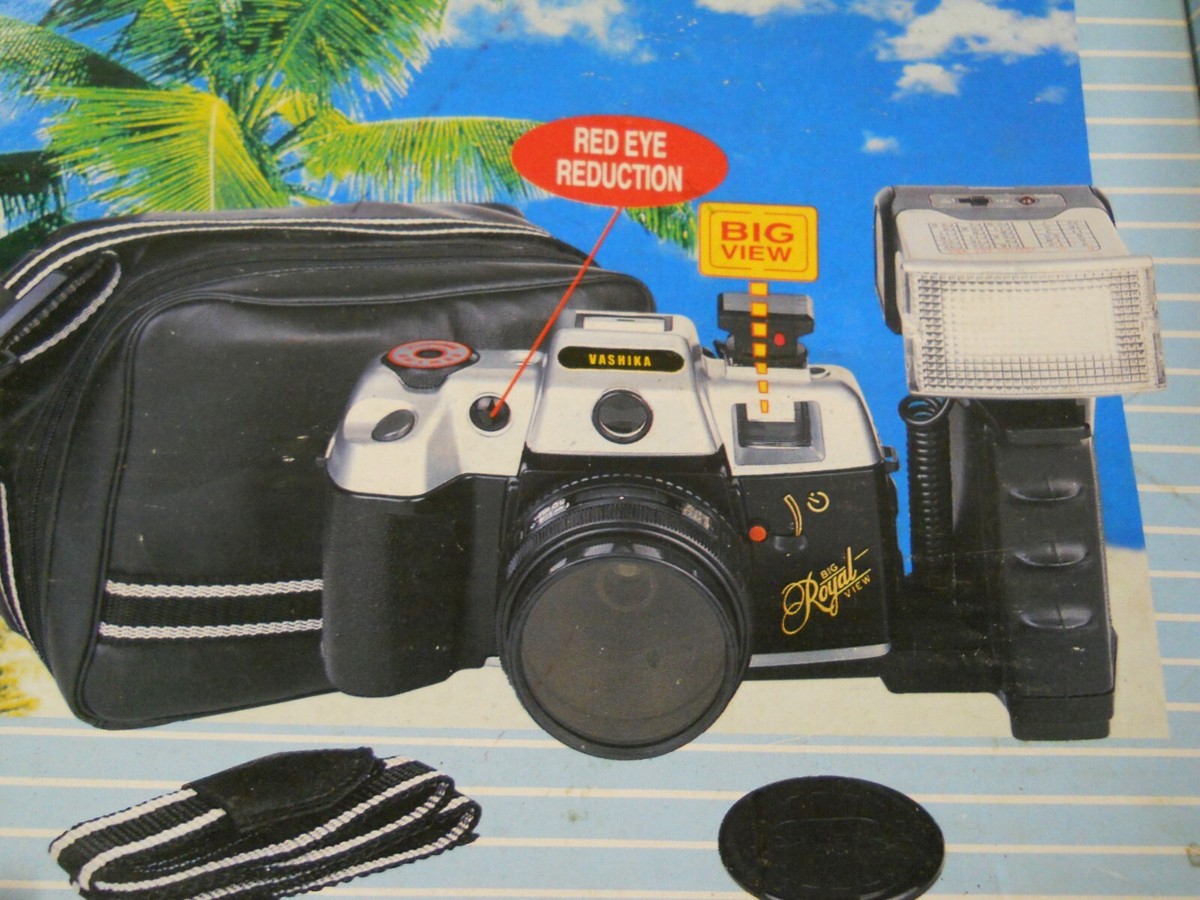 Vintage Vashika Deluxe Automatic 35mm Camera Kit Big View