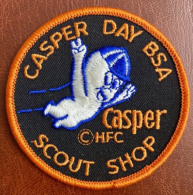 Boy Scouts Of America Casper Day BSA Scout Shop Aufnäher Patch 8cm Friendly Ghost