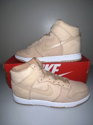 Nike Dunk High PRM MF Shoes Vachetta Tan White DX2044-201 Multi Size NEW