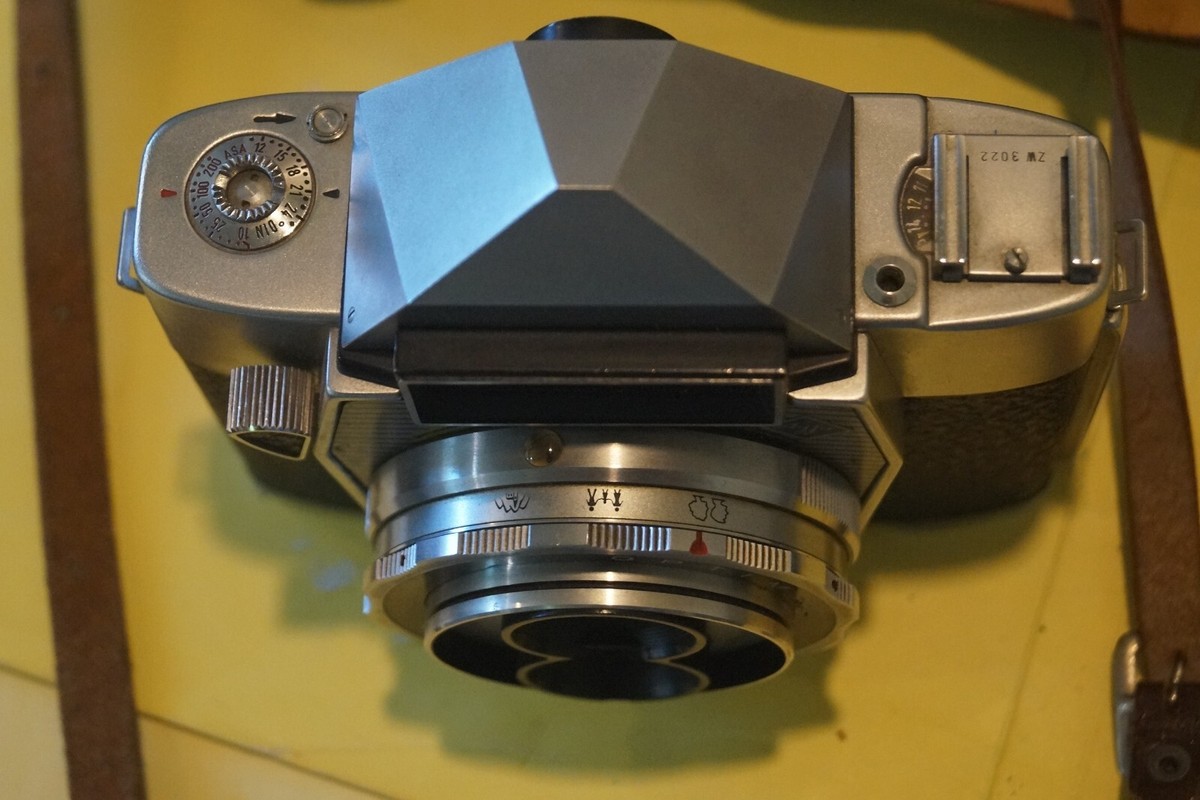 AGFA OPTIMA REFLEX 35MM TLR CAMERA COLOR APOTAR 45MM 2.8