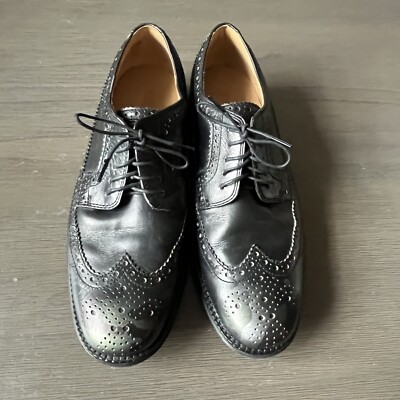 Cole Haan Lunargrand Long Wingtip Dress Shoes Mens Size Brogue