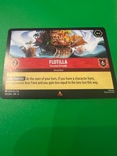 Disney Lorcana Azurite Sea - 135/204 - Flotilla Coconut Armada - Rare Non Foil