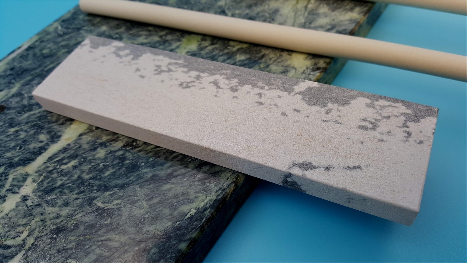 Sharpener touch up kit Soft novaculite Arkansas Sharpening Stone+ 2 Ceramic Rods eBay