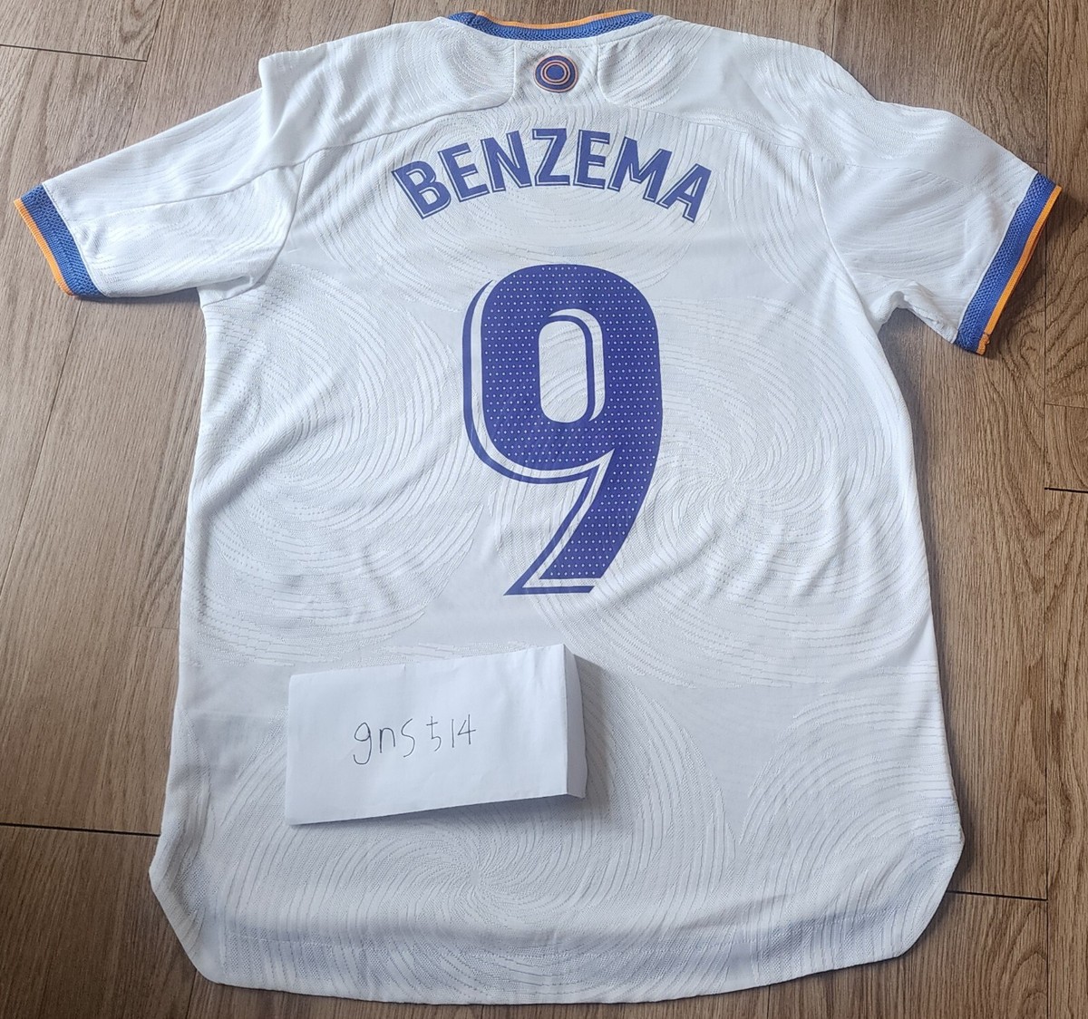 2122Real Madrid Benzema Match Worn Shirt. | eBay