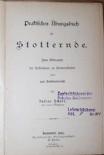 Praktisches Übungsbuch für Stotternde anno ...