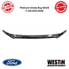 Westin 72-96154 | Platinum Smoke Bug Acrylic Shield | Fits 2015-2020 Ford F-150