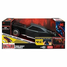 [NEW] The Batman RC 1:15 Turbo Boost Batmobile Spin Master In Hand Fast Shipping