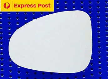 Left side mirror glass for VW TOUAREG 7P 07/11-2018 Heated Convex with base
