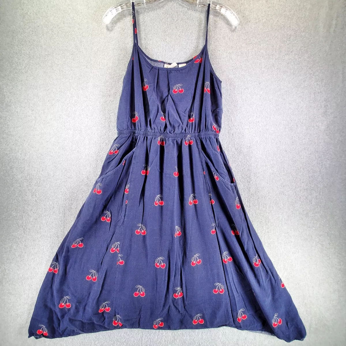 Light blue cherry clearance dress