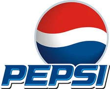 Pepsi Cola Vinyl Sticker Decal 6"  (full color)