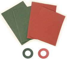 "Honbay 200PCS 18650 Battery Insulator Rings Battery Insulating Adhesive Paper