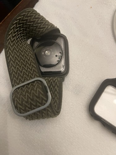 Apple Watch SE 1st Gen 44mm A2354 (Space Gray, Unlocked) - Fully Functional! - Zdjęcie 3 z 5